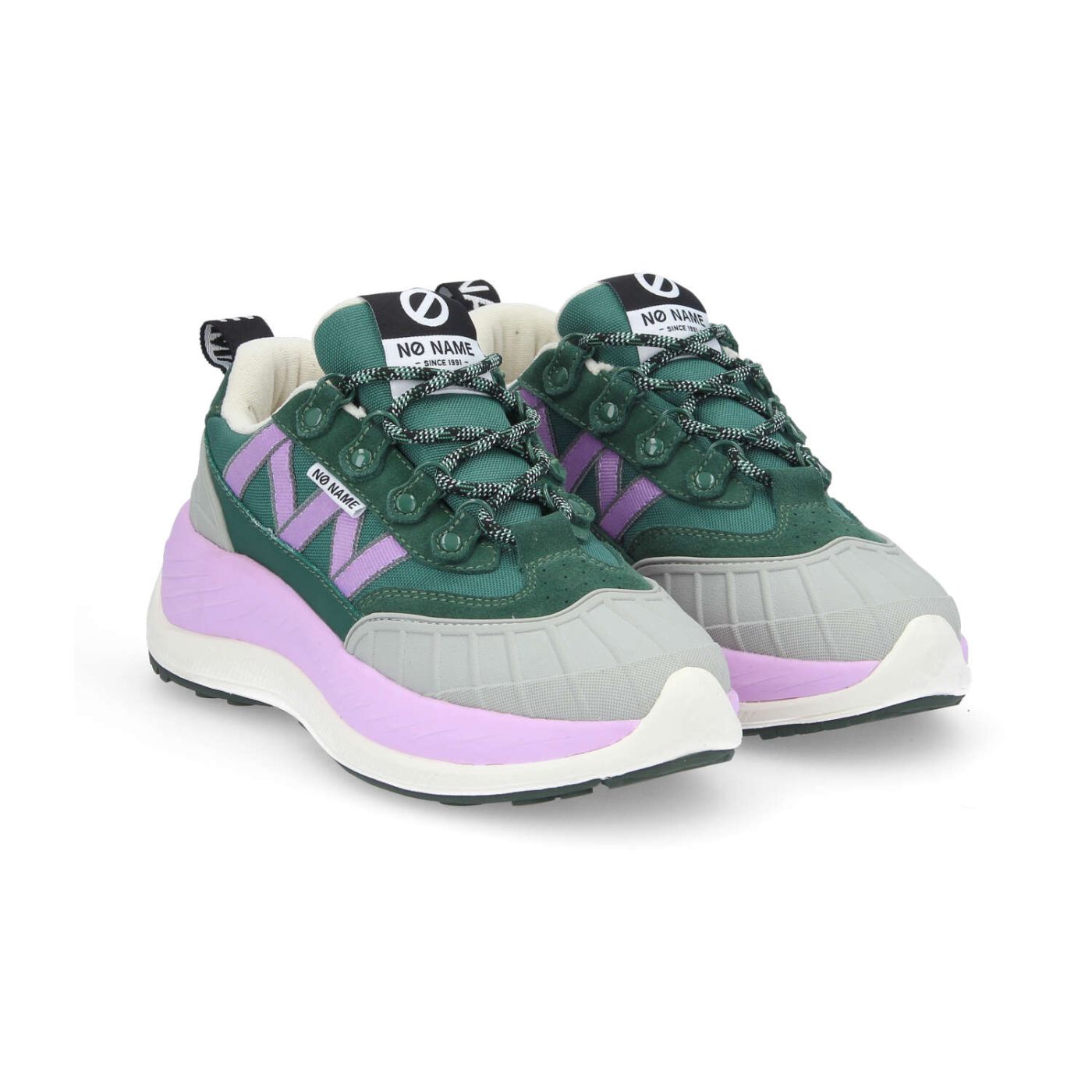 EXPLO RUNNER W - NYLON/SDE/STRIP - GREEN/PURPLE